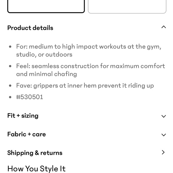 EUC athleta Momentum Seamless Tank in white - Picture 8 of 8